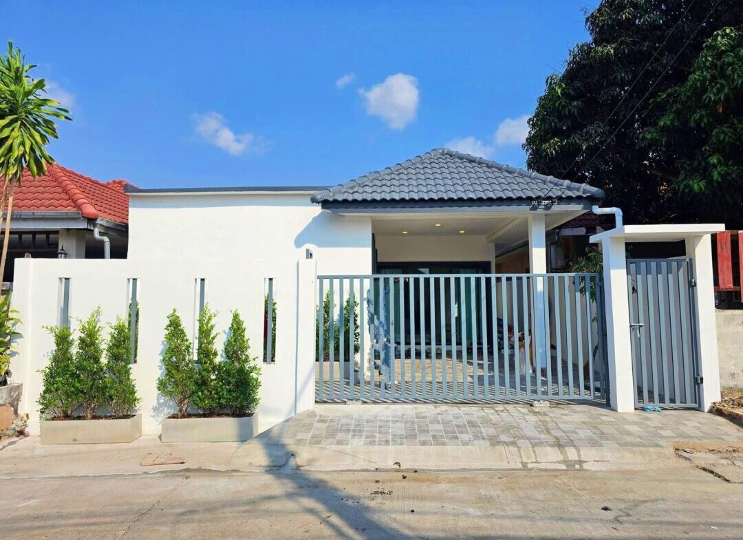 3-bedroom Single House – Pattaya Rungruang Village, East Pattaya