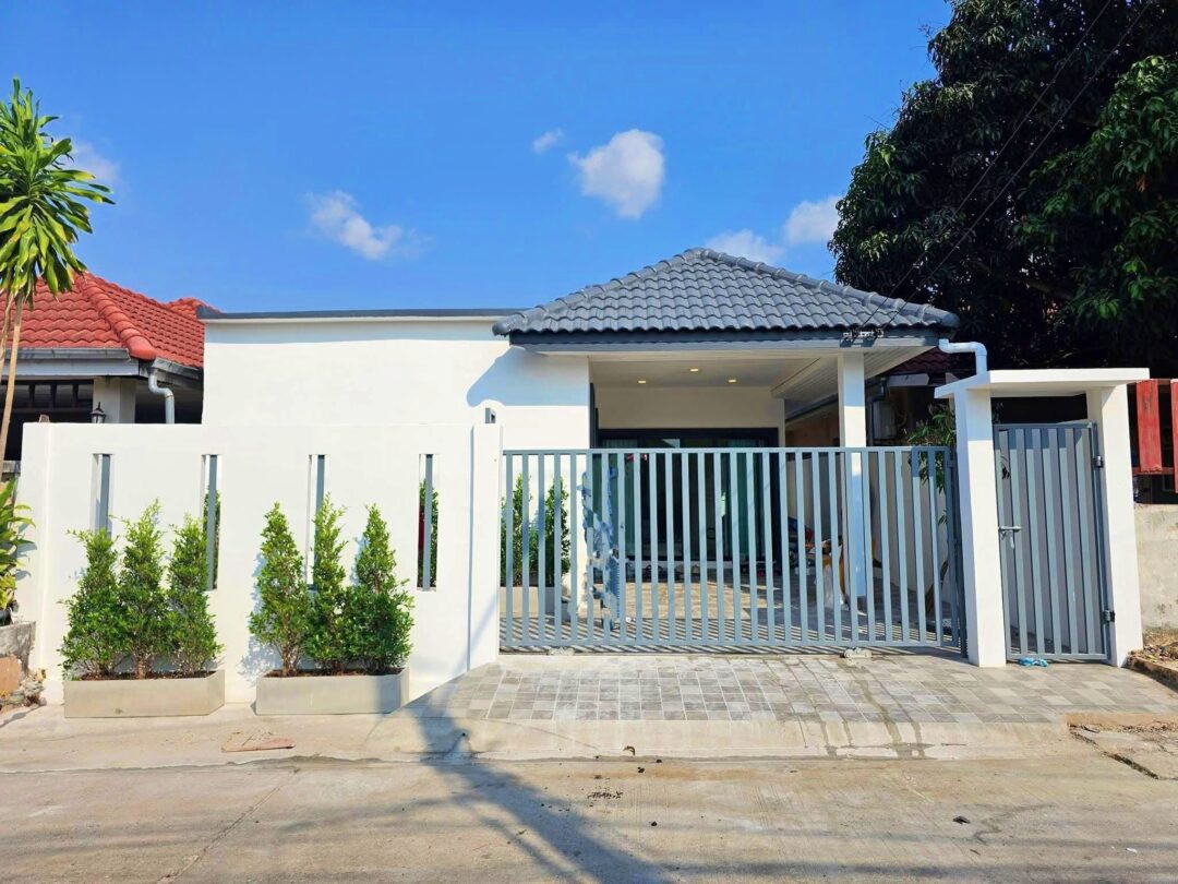 3-bedroom Single House – Pattaya Rungruang Village, East Pattaya