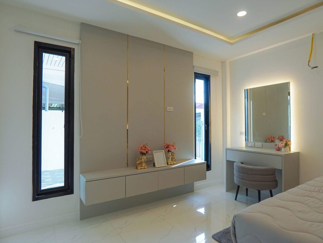 3-bedroom Single House – Pattaya Rungruang Village, East Pattaya
