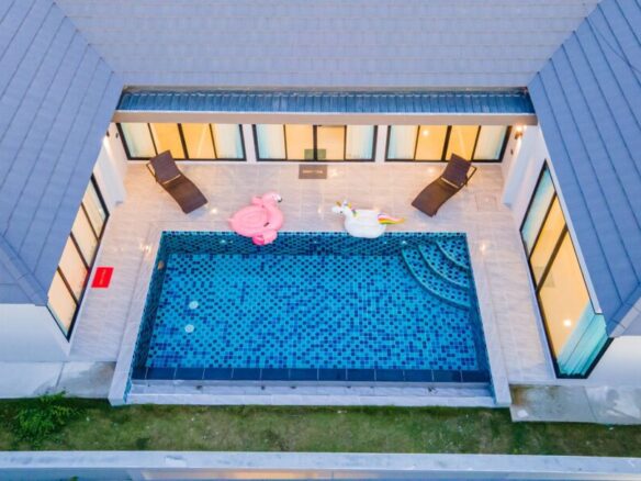 4-bedroom Luxury Pool Villa at Paradise Villa Pattaya – Huay Yai
