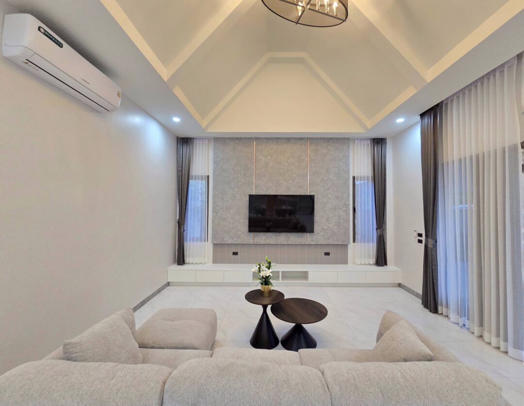 4-bedroom Luxury Pool Villa at Nordic Park Pool Villas, East Pattaya