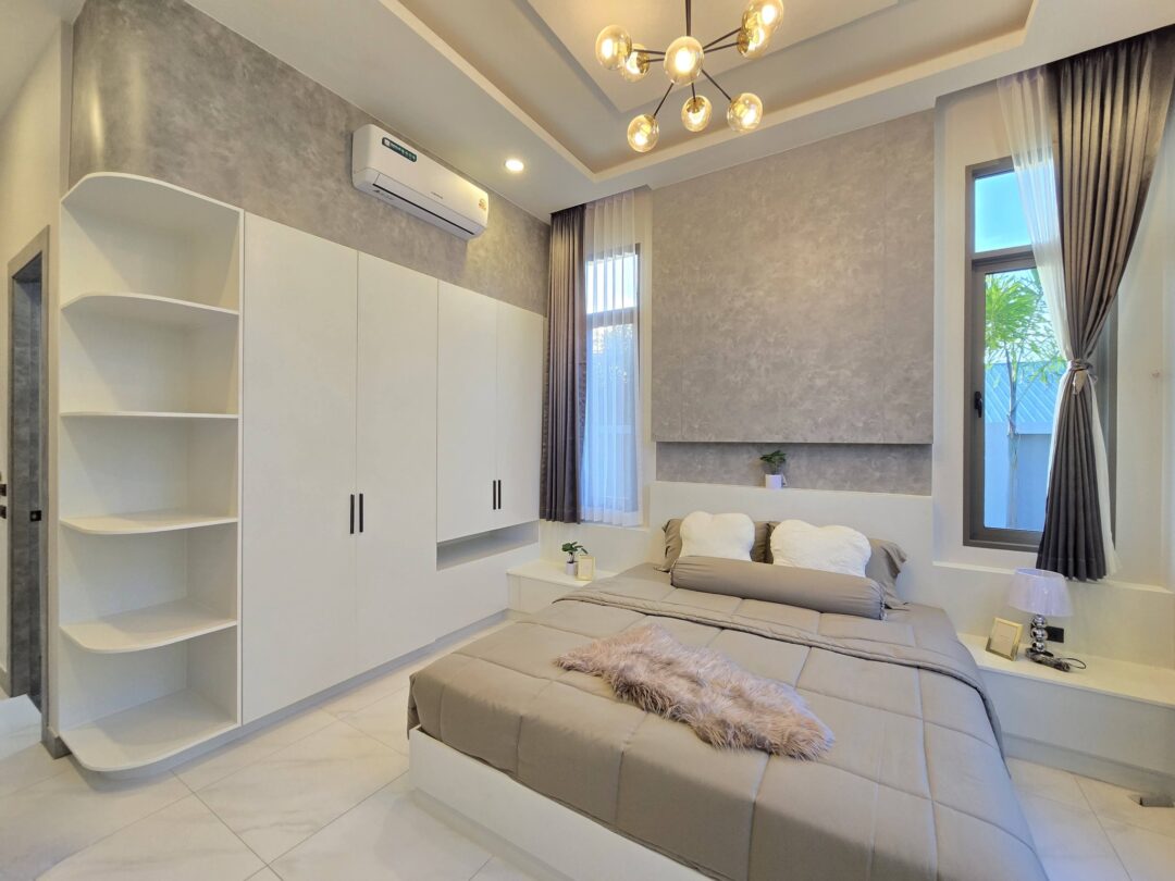 4-bedroom Luxury Pool Villa at Nordic Park Pool Villas, East Pattaya