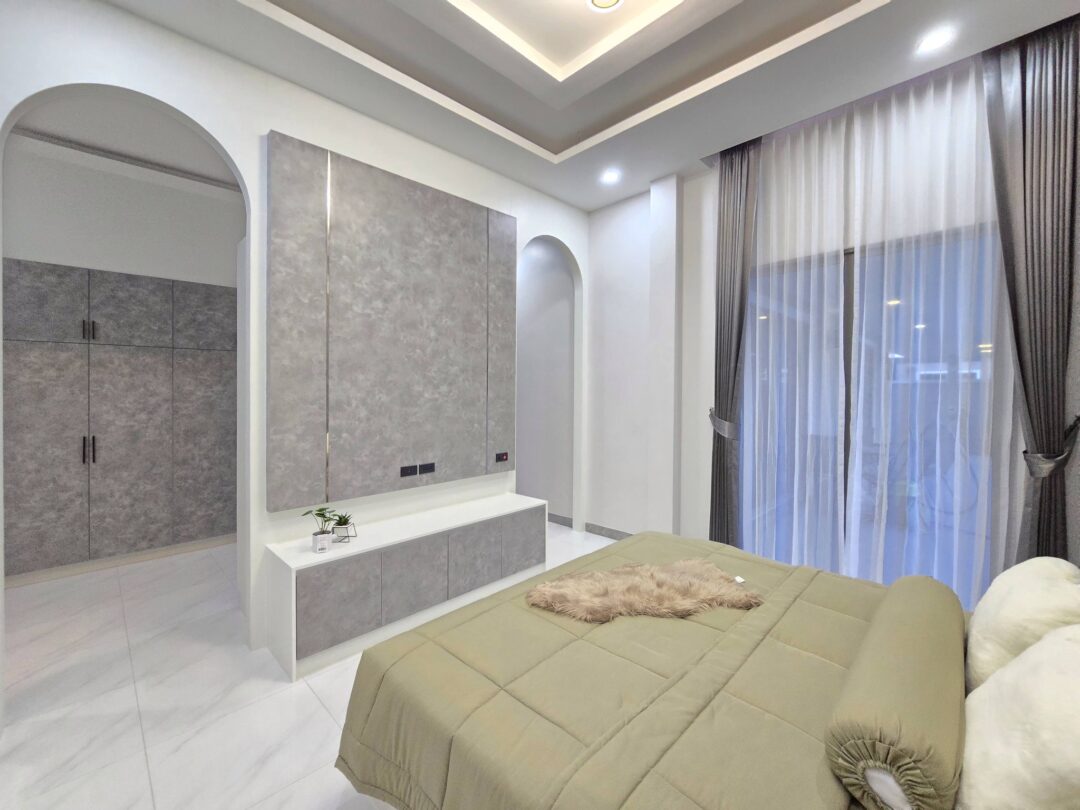 4-bedroom Luxury Pool Villa at Nordic Park Pool Villas, East Pattaya