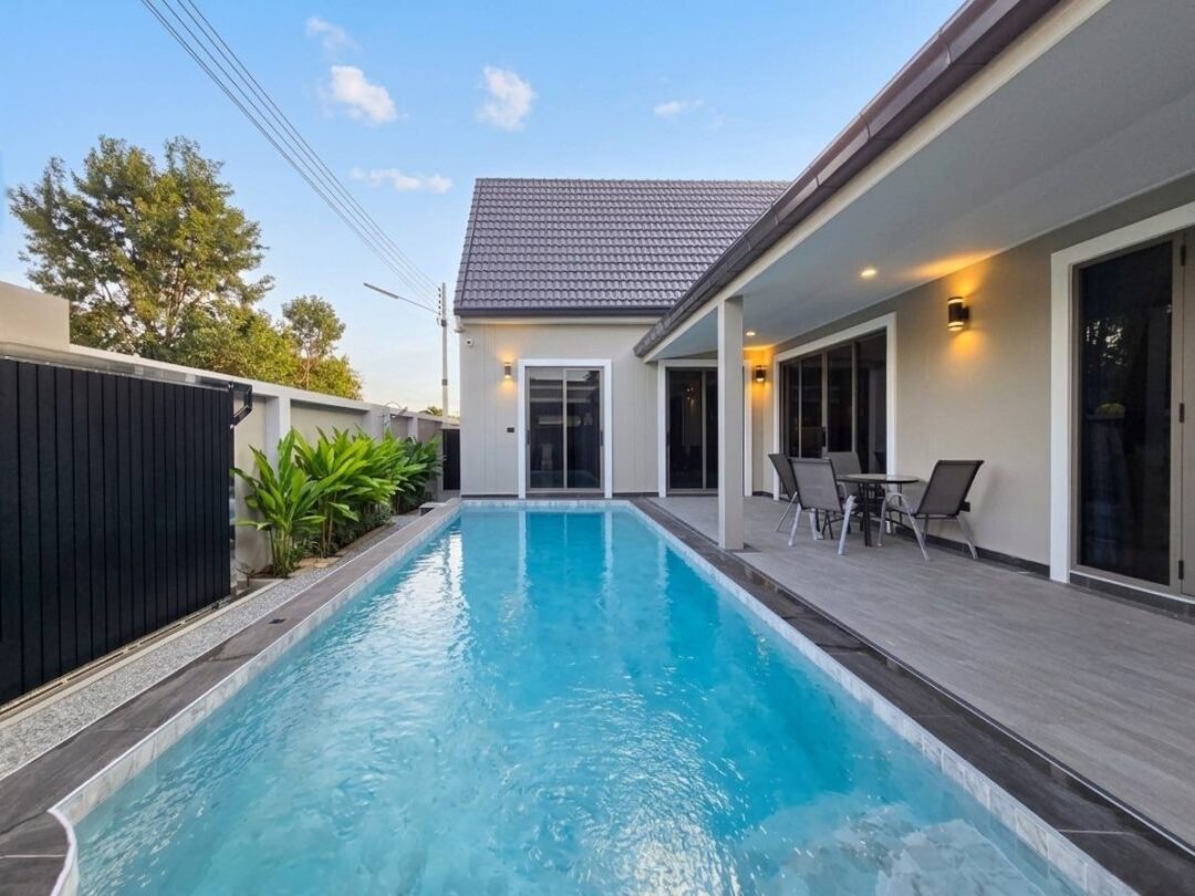 4-bedroom Luxury Pool Villa at Nordic Park Pool Villas, East Pattaya