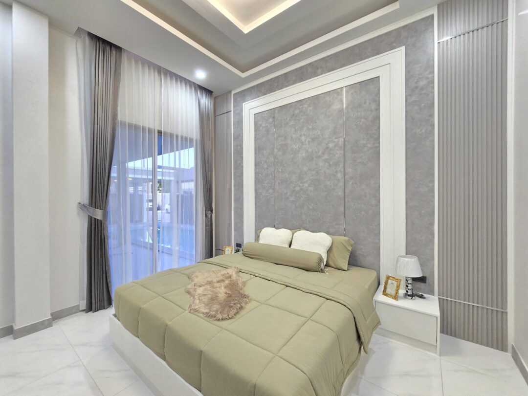4-bedroom Luxury Pool Villa at Nordic Park Pool Villas, East Pattaya