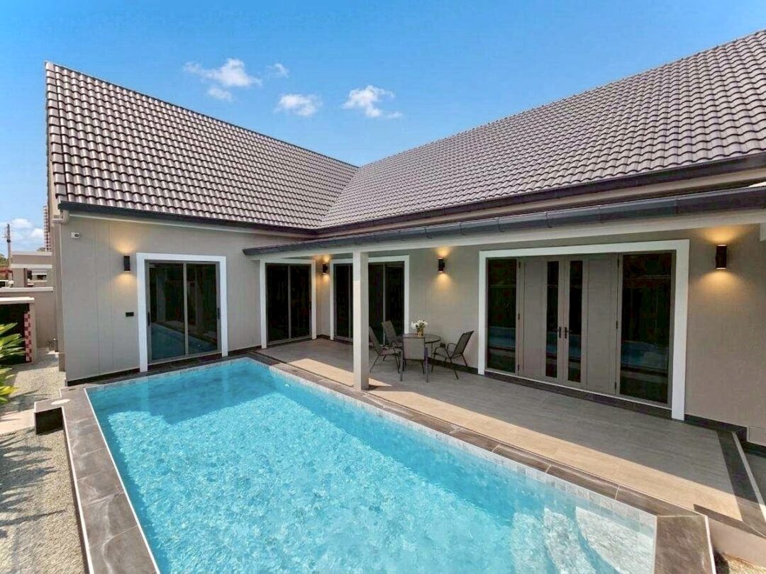 4-bedroom Luxury Pool Villa at Nordic Park Pool Villas, East Pattaya