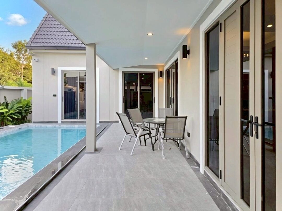 4-bedroom Luxury Pool Villa at Nordic Park Pool Villas, East Pattaya