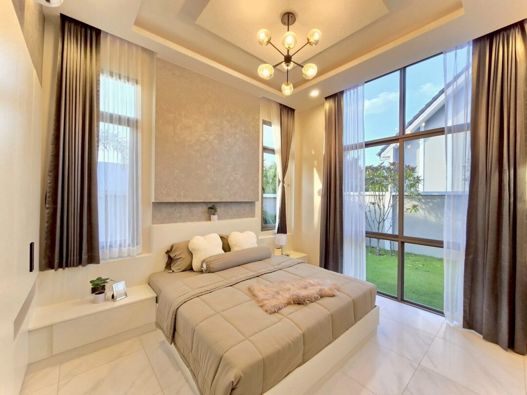 4-bedroom Luxury Pool Villa at Nordic Park Pool Villas, East Pattaya
