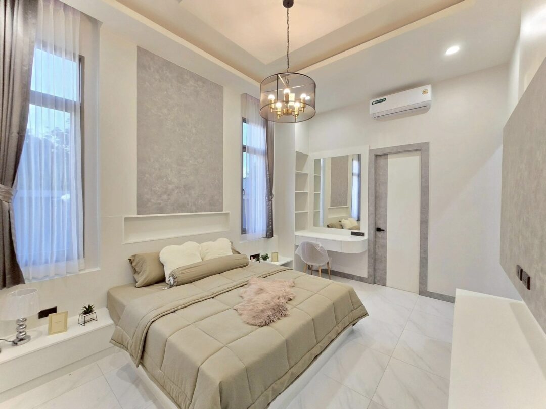 4-bedroom Luxury Pool Villa at Nordic Park Pool Villas, East Pattaya