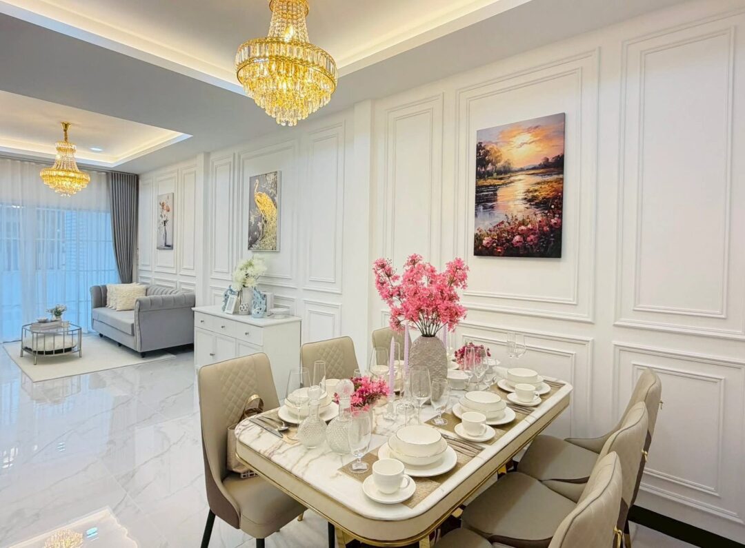 2-bedroom Corner Twin House in Raviporn2 Village, East Pattaya