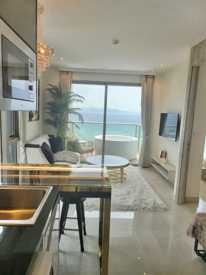 S__22372365_0 Sea View Condo 1-bedroom at The Riviera Monaco, Na Jomtien