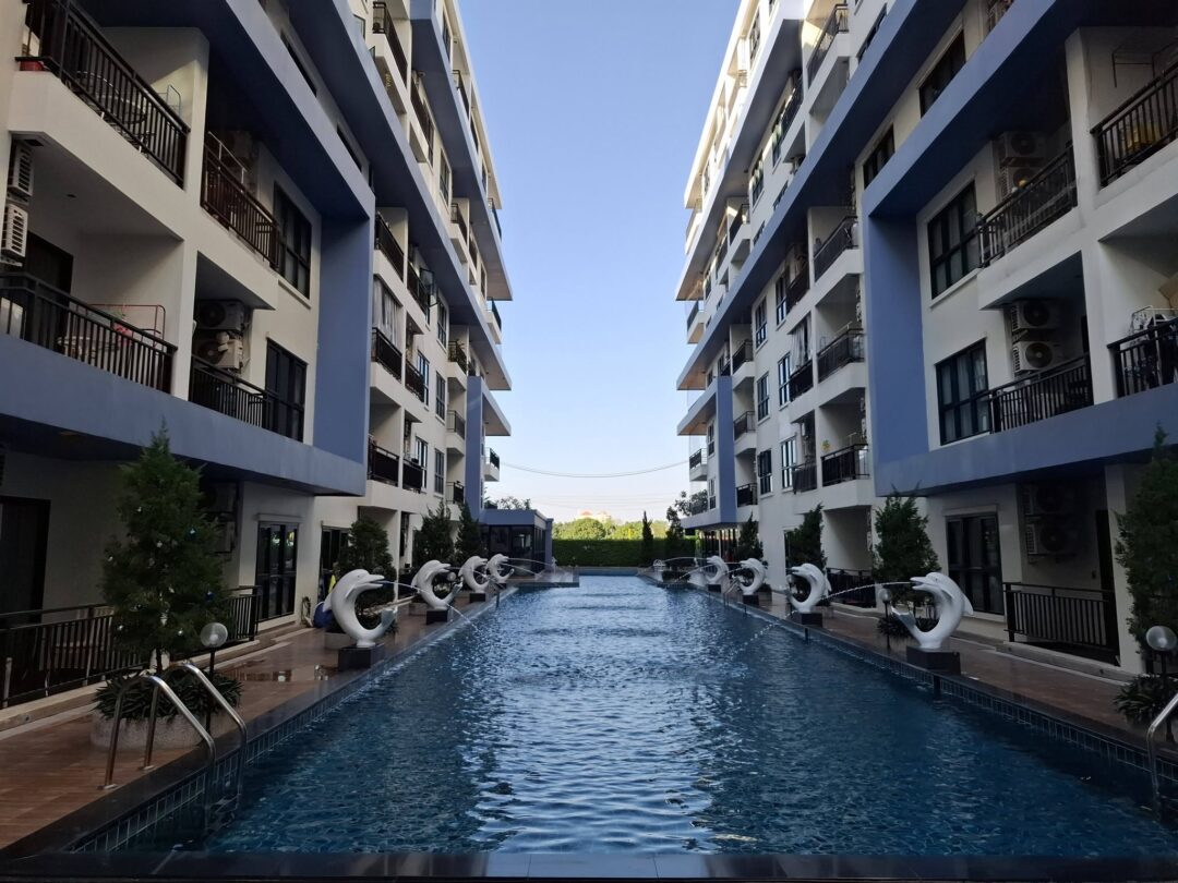 1-bedroom Pool View at The Blue Residence Pattaya, Sukhumvit Rd.