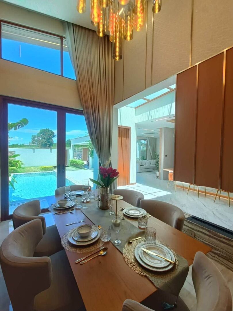 4-bedroom Luxury Newly Built Pool Villa – Atmos Prime Villa Pattaya