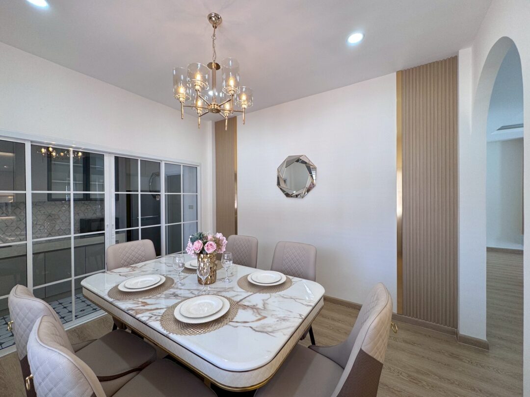 3-bedroom Corner Single House in Eakmongkol 4/1 Village, East Pattaya