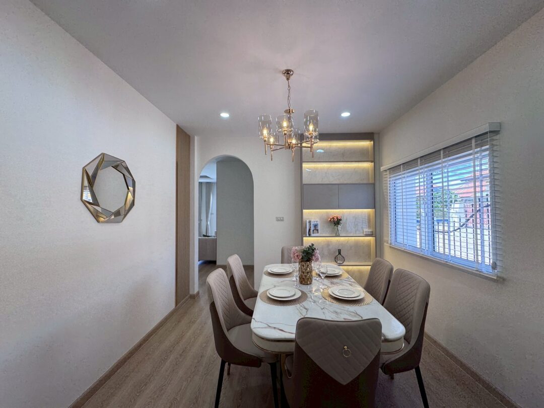 3-bedroom Corner Single House in Eakmongkol 4/1 Village, East Pattaya