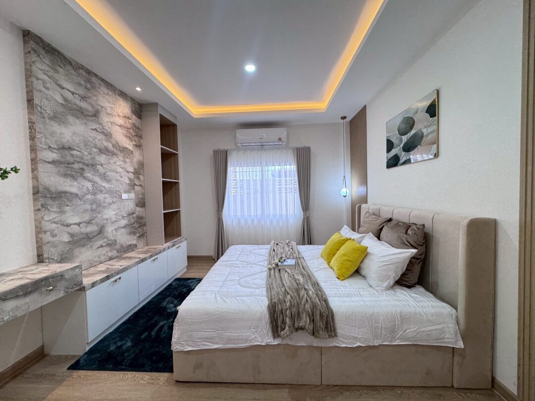 3-bedroom Corner Single House in Eakmongkol 4/1 Village, East Pattaya