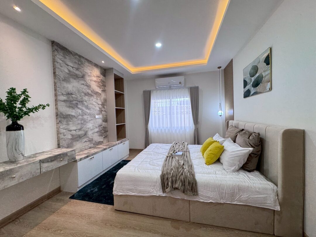 3-bedroom Corner Single House in Eakmongkol 4/1 Village, East Pattaya