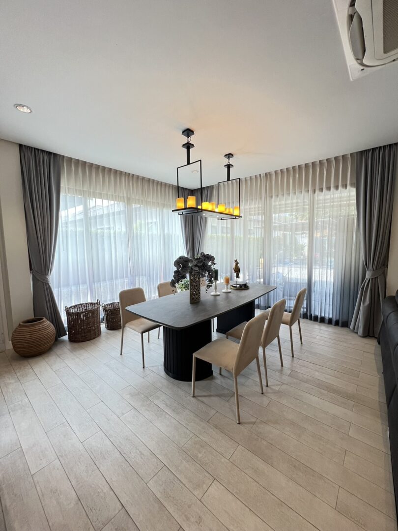 3-bedroom Luxury Pool Villa at Panalee Banna Village in Huay Yai, Pattaya